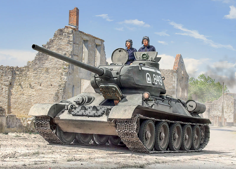 T-34/85 Zavod 112 - 1944 - Italeri 1:35 modelbouwpakket
