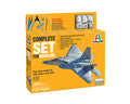 F-22 Raptor - Complete Set For Modeling - Italeri 1:72 modelbouwpakket