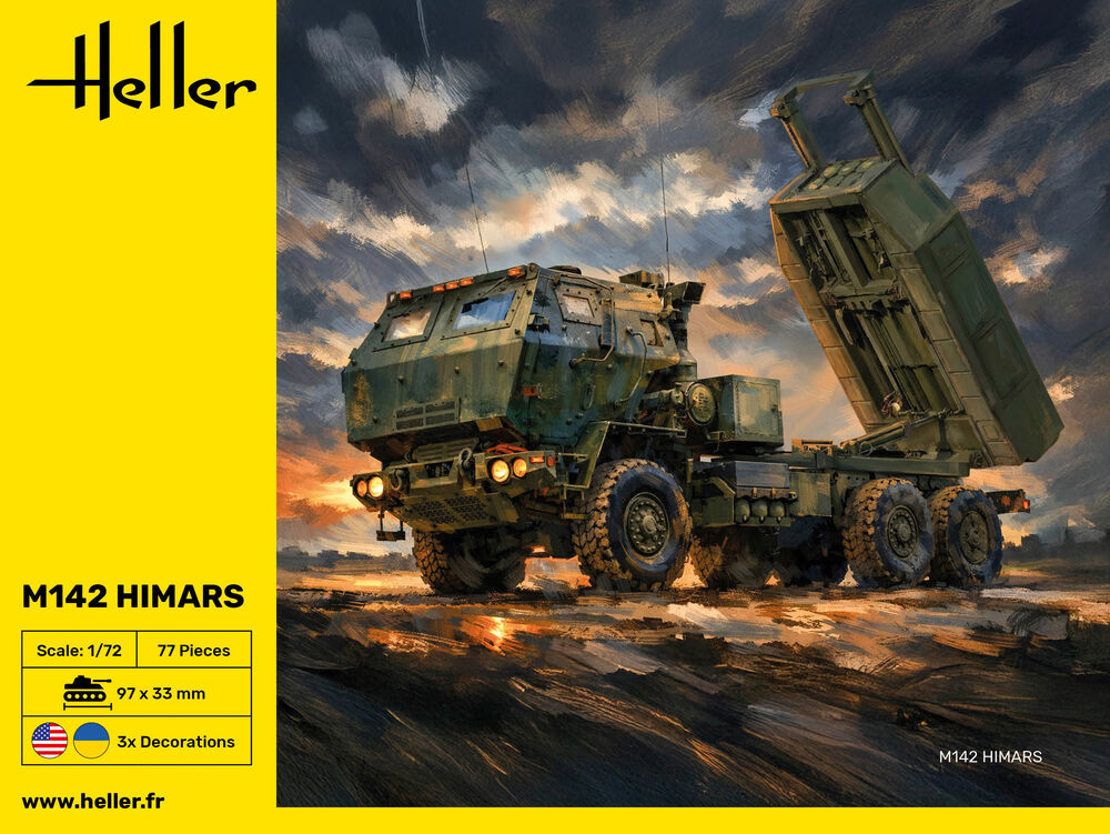 M142 HIMARS (High Mobility Artillery Rocket System) | 30806 | Heller | 1:72