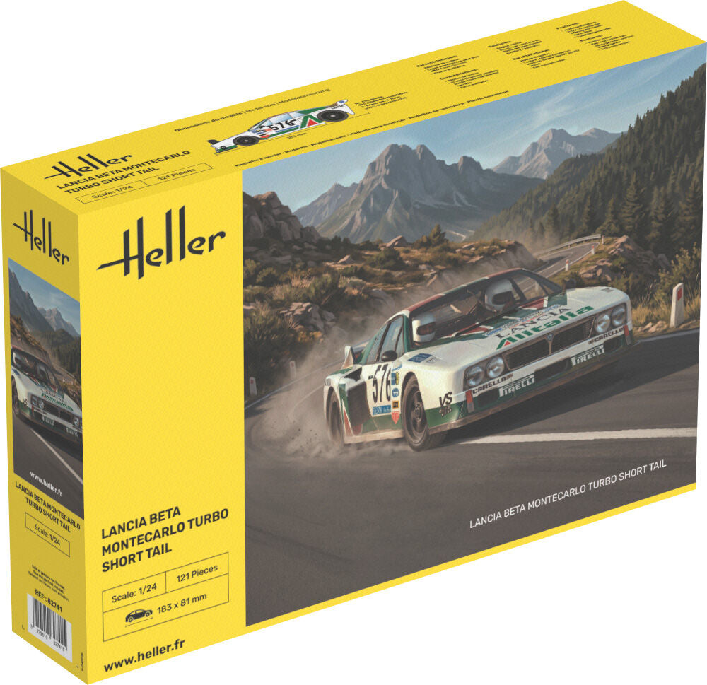 Lancia Beta Montecarlo Turbo Short Tail | 82741 | Heller | 1:24