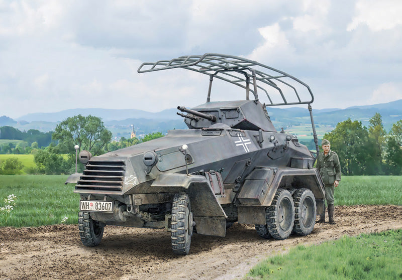 Sd. Kfz. 232 6 Rad. - Italeri 1:72 modelbouwpakket