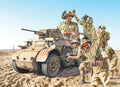 Autoblinda AB 41 with Bersaglieri - Italeri 1:35 modelbouwpakket