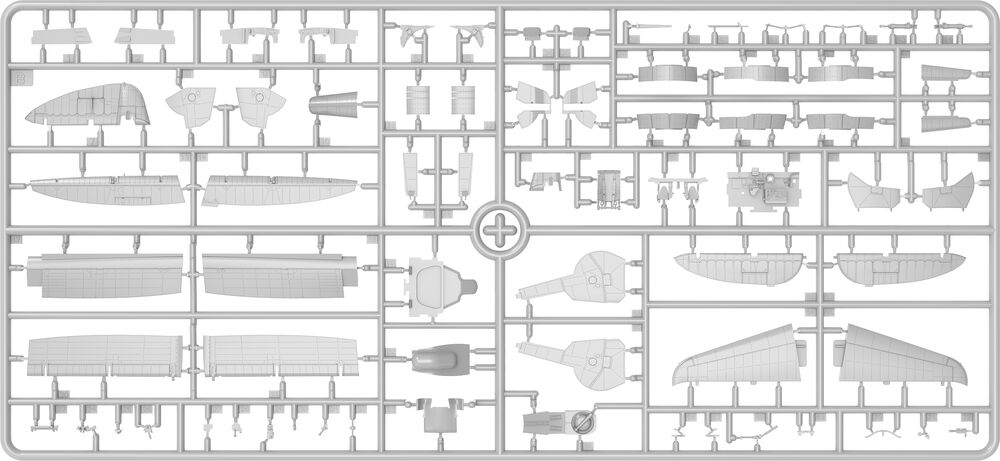 P-47M Thunderbolt. Dorsal Fin. Advanced Kit | 48042 | MiniArt | 1:48