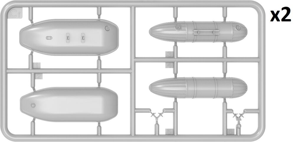 P-47M Thunderbolt. Dorsal Fin. Advanced Kit | 48042 | MiniArt | 1:48