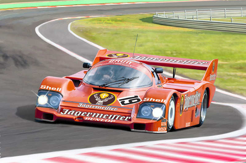 Porsche 956 Jägermeister - Italeri 1:24 modelbouwpakket