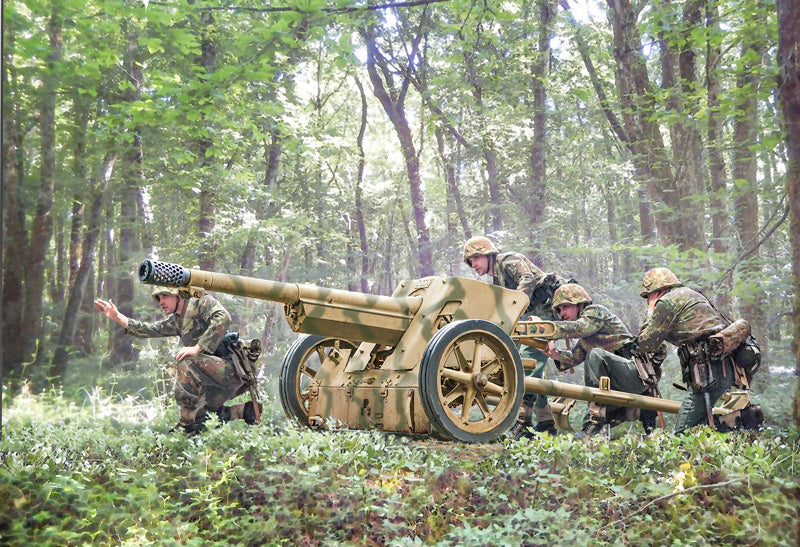 PaK 97/38 AT gun with crew - Italeri 1:35 modelbouwpakket