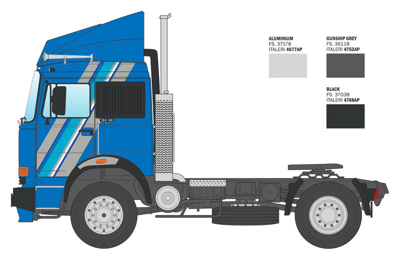 Iveco Fiat 190.38 Cowboy Truck | 90767 | Italeri | 1:24