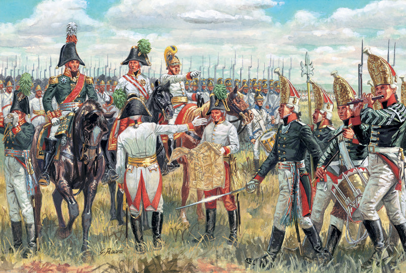 Austrian &amp; Russian General staff (Nap. Wars)
