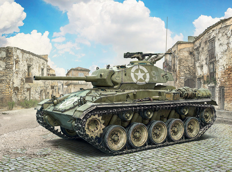 M24 Chaffee - Italeri 1:35 modelbouwpakket