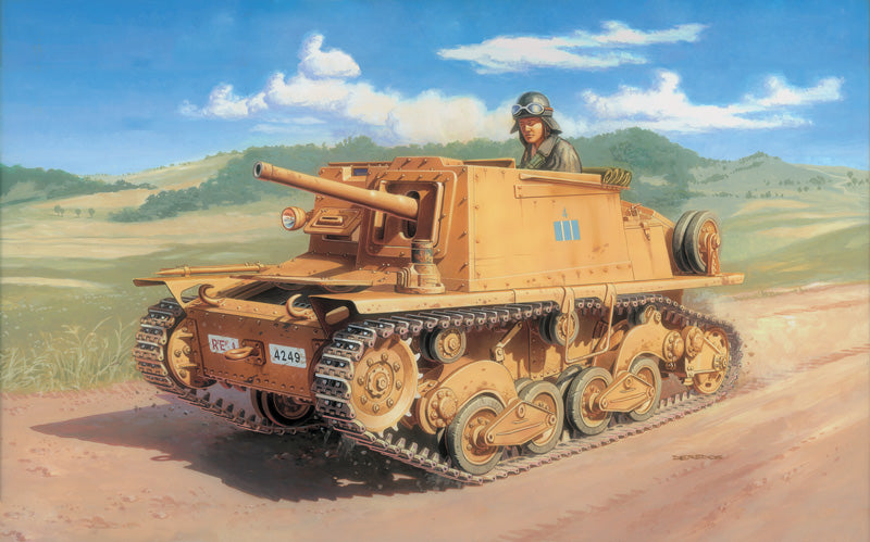 Semovente L40 da 47/32 - Italeri 1:35 modelbouwpakket