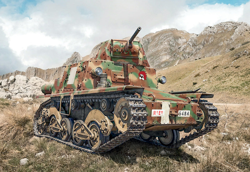 Carro Armato L6/40 - Italeri 1:35 modelbouwpakket