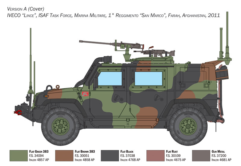 Italeri 6766 - VTLM Lince - productafbeelding 5