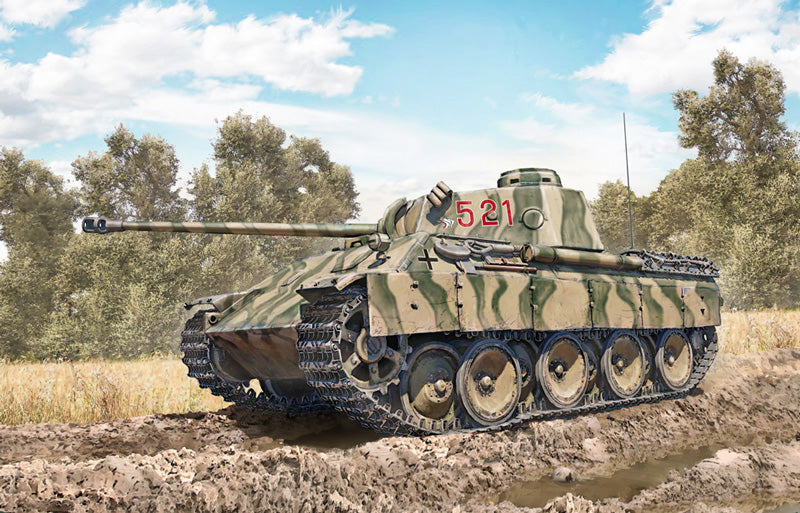 Pz. Kpfw. V Panther Ausf. D - Italeri 1:35 modelbouwpakket