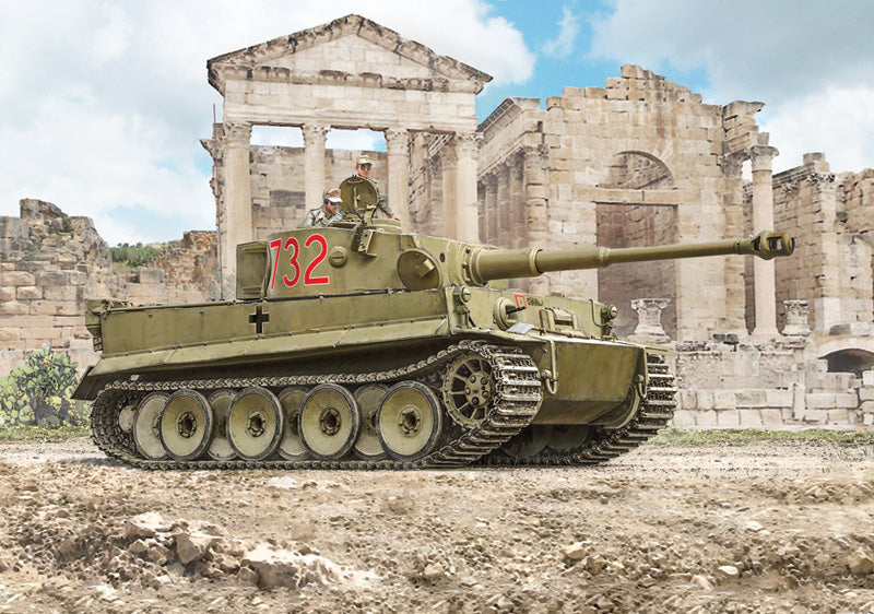 Pz. Kpfw. VI Tiger I Ausf. H (tp) - Italeri 1:35 modelbouwpakket