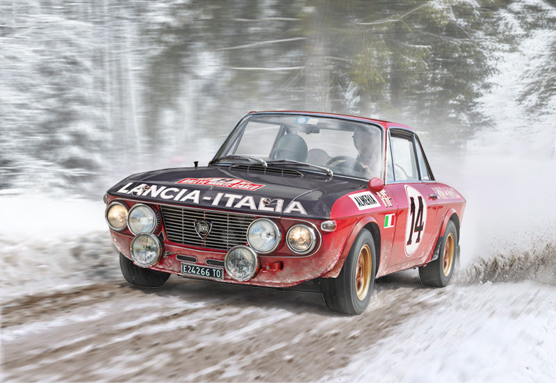 Lancia Fulvia HF Rally Montecarlo 1972 - Italeri 1:24 modelbouwpakket